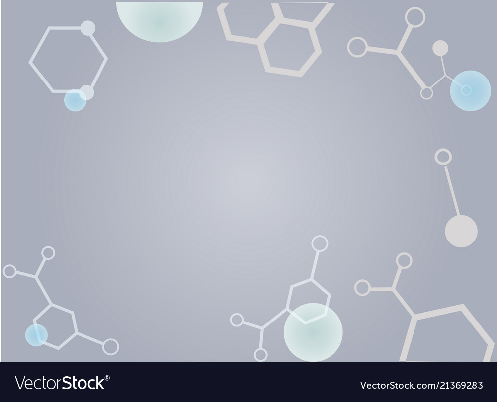 Background picture abstraction with molecules