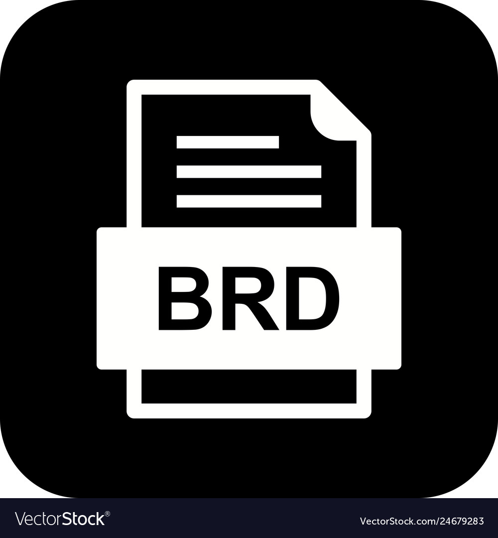 Brd file document icon
