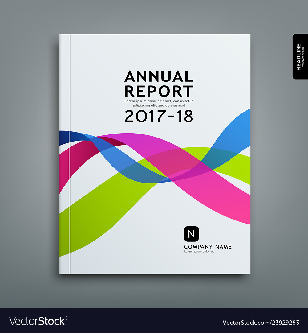 Bank annual report cover design picture