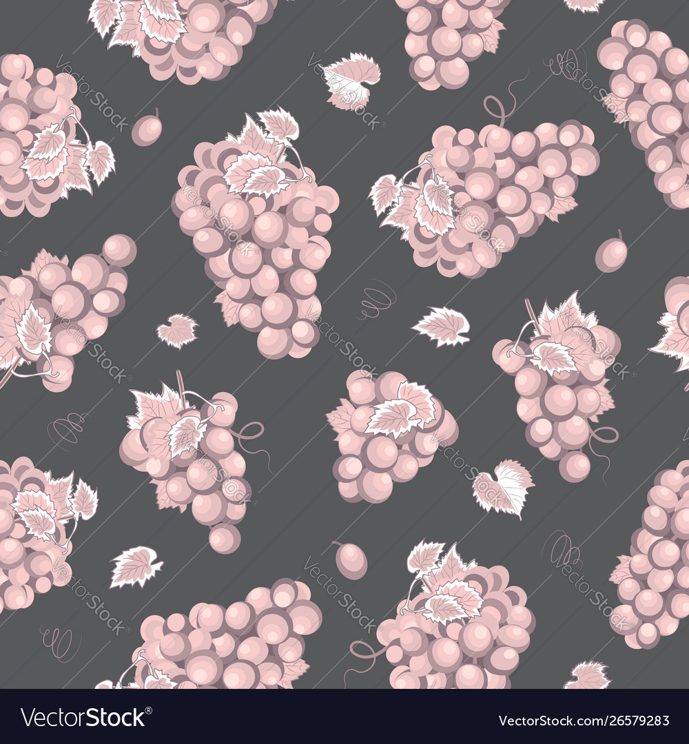 Grape Bunch Pattern - Seamless