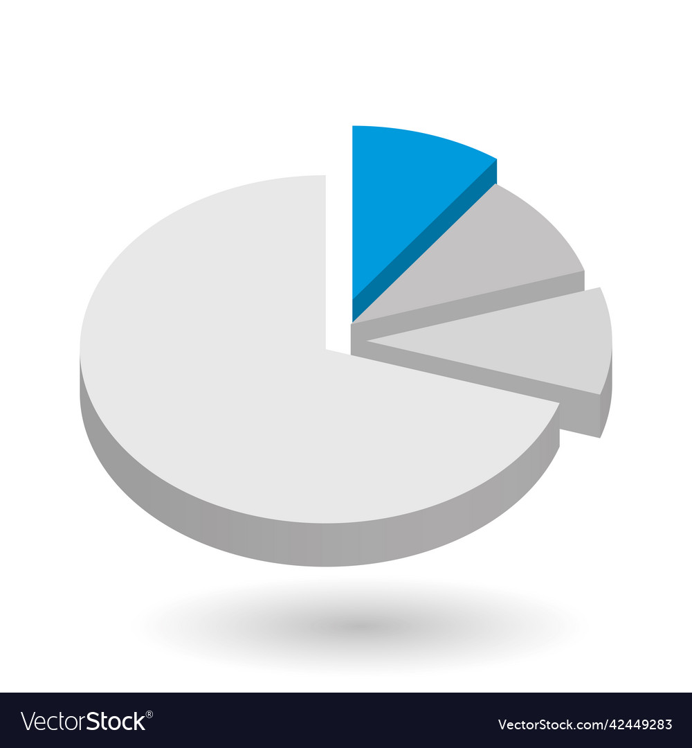 Pie chart design element