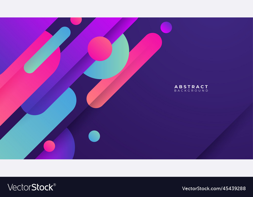 Abstract colorful purple pink shapes presentation