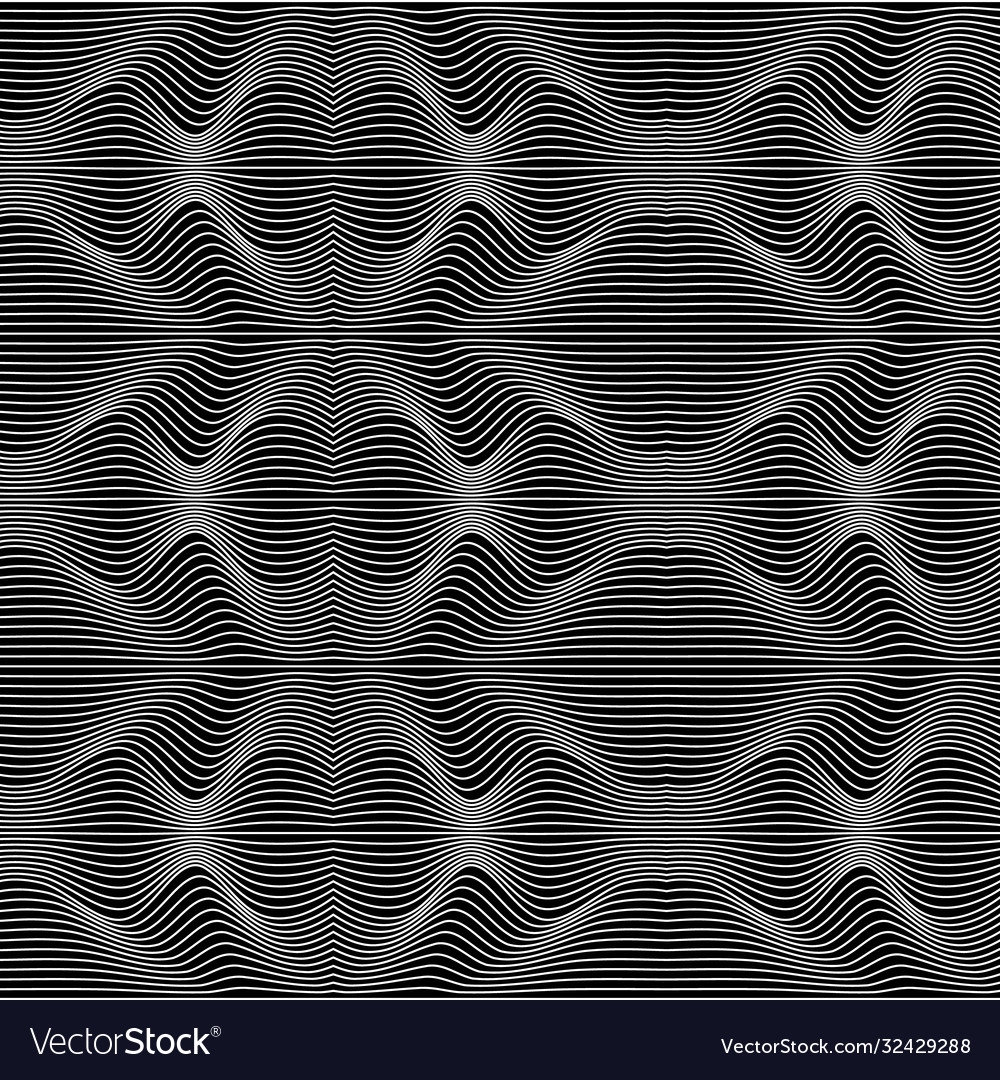 Abstract lines pattern waves background vector image Abstract lines pattern waves background