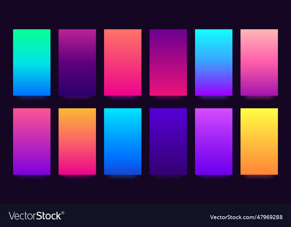 Gradient background colorful gradients blurred