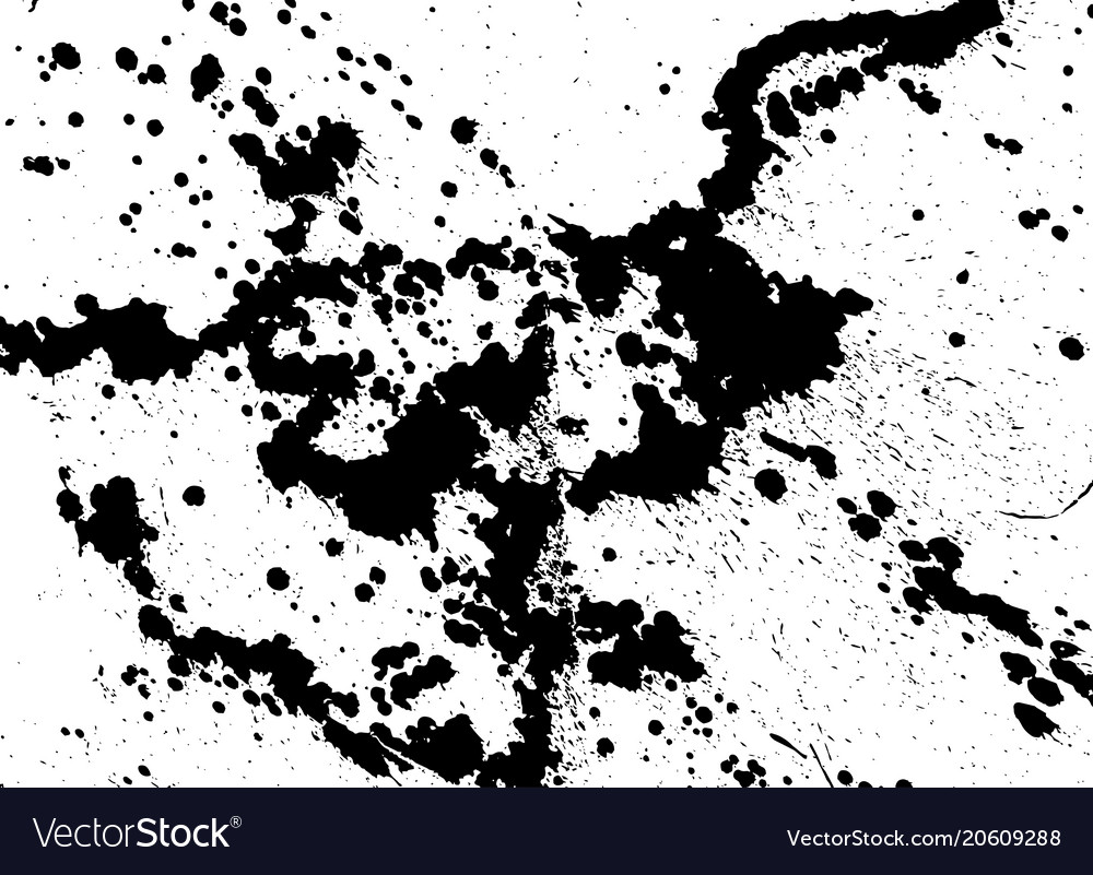 Hand-made grunge texture abstract ink drops