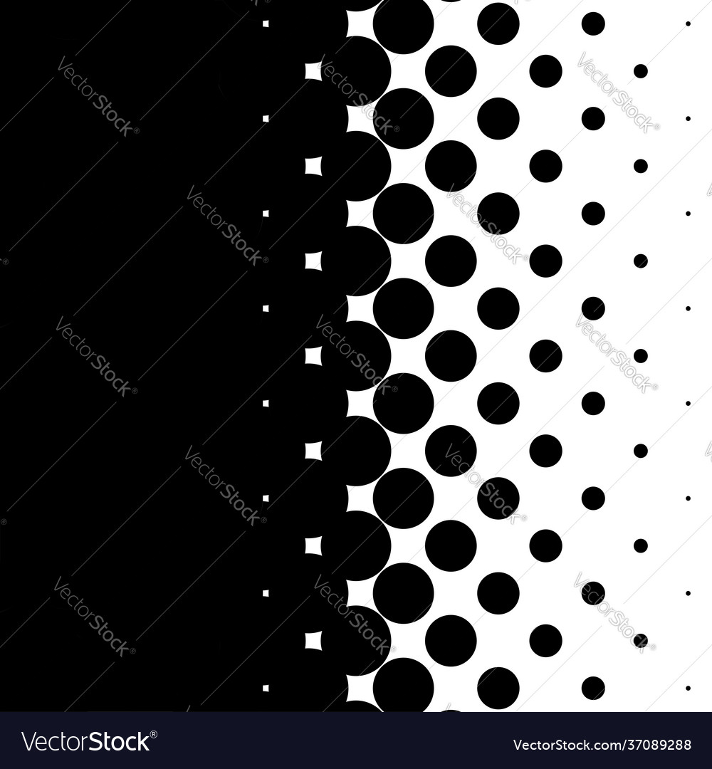 Linear halftone screentone dots circles pattern