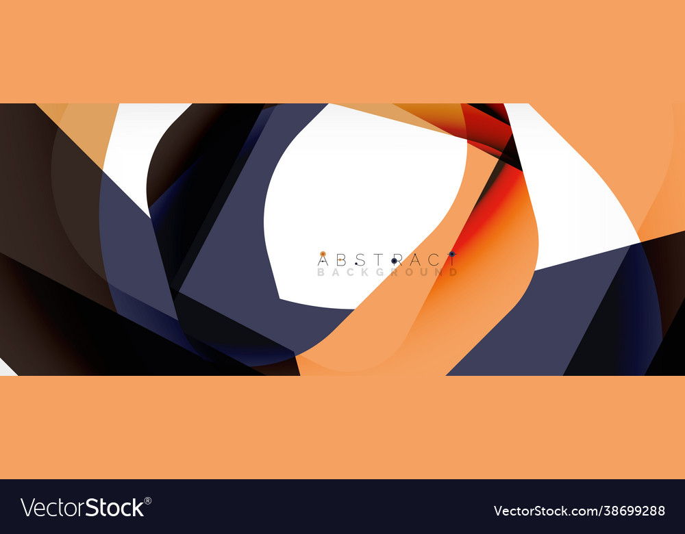 Minimal abstract background - color overlapping Vector Image Minimal abstract background - color overlapping
