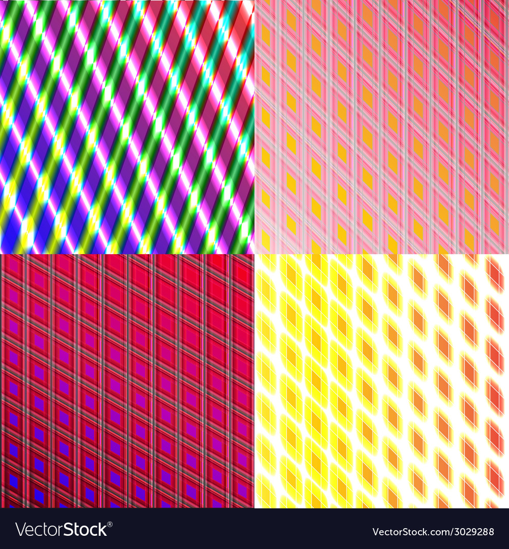 Set of splash color abstract glowing background