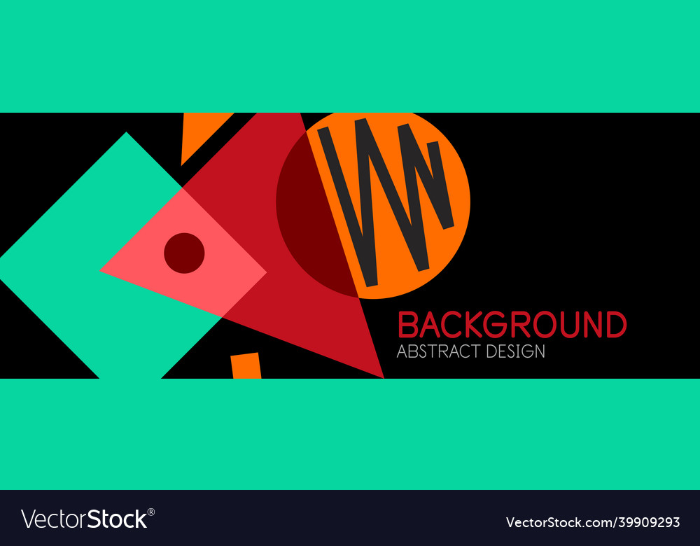 Abstract background blocks lines triangles