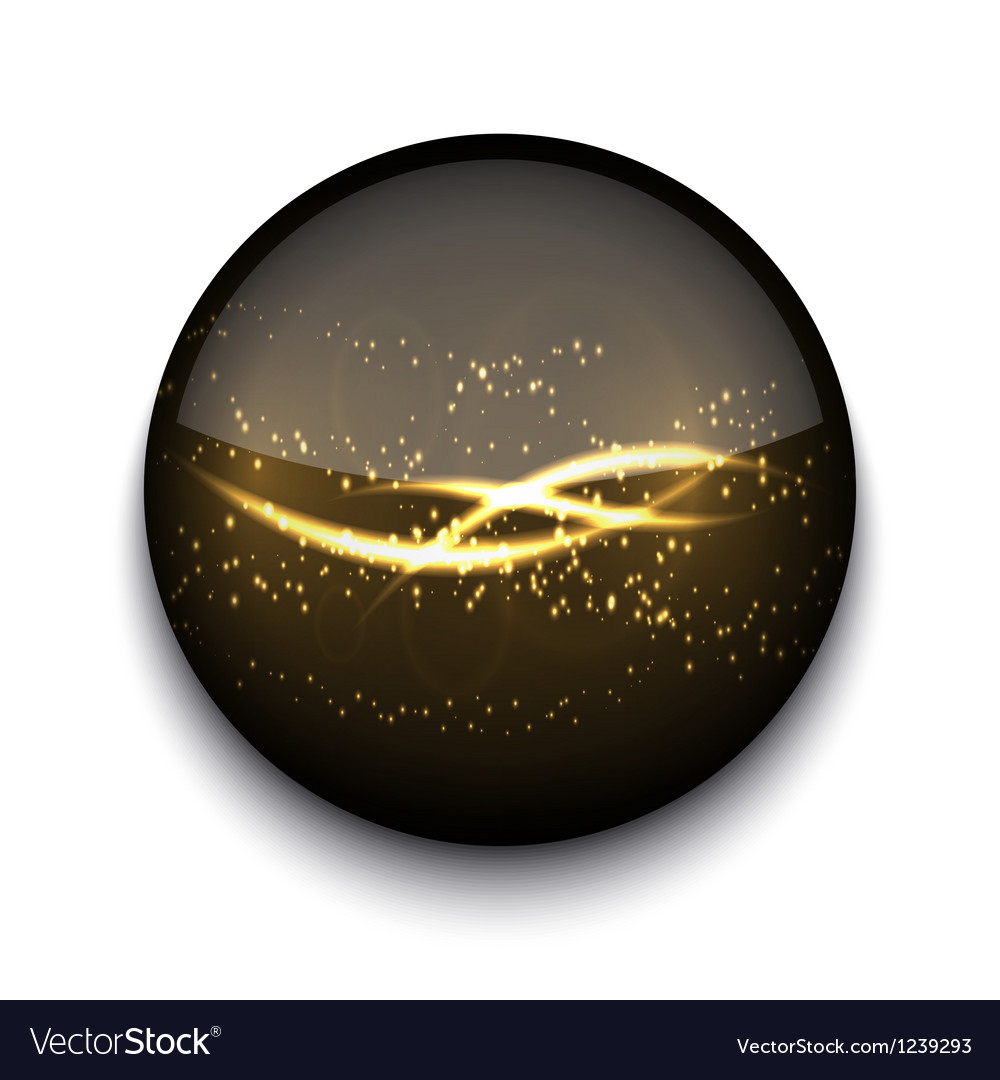 Abstract illuminated app icon