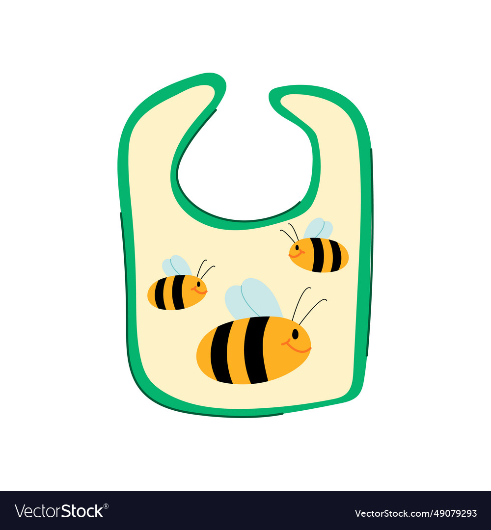 Editorial bib cartoon Royalty Free Vector Image