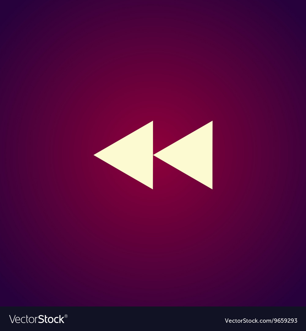 Glossy multimedia icon forward