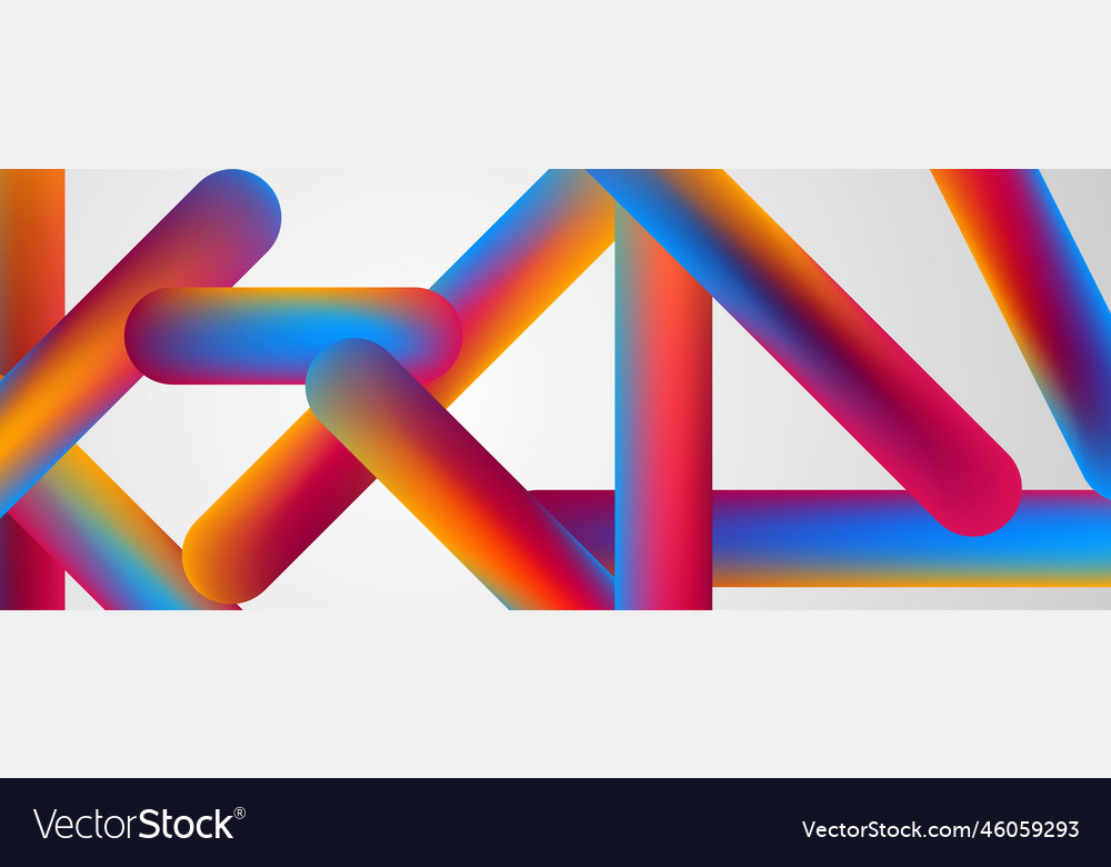 Minimalist straight line abstract background Vector Image