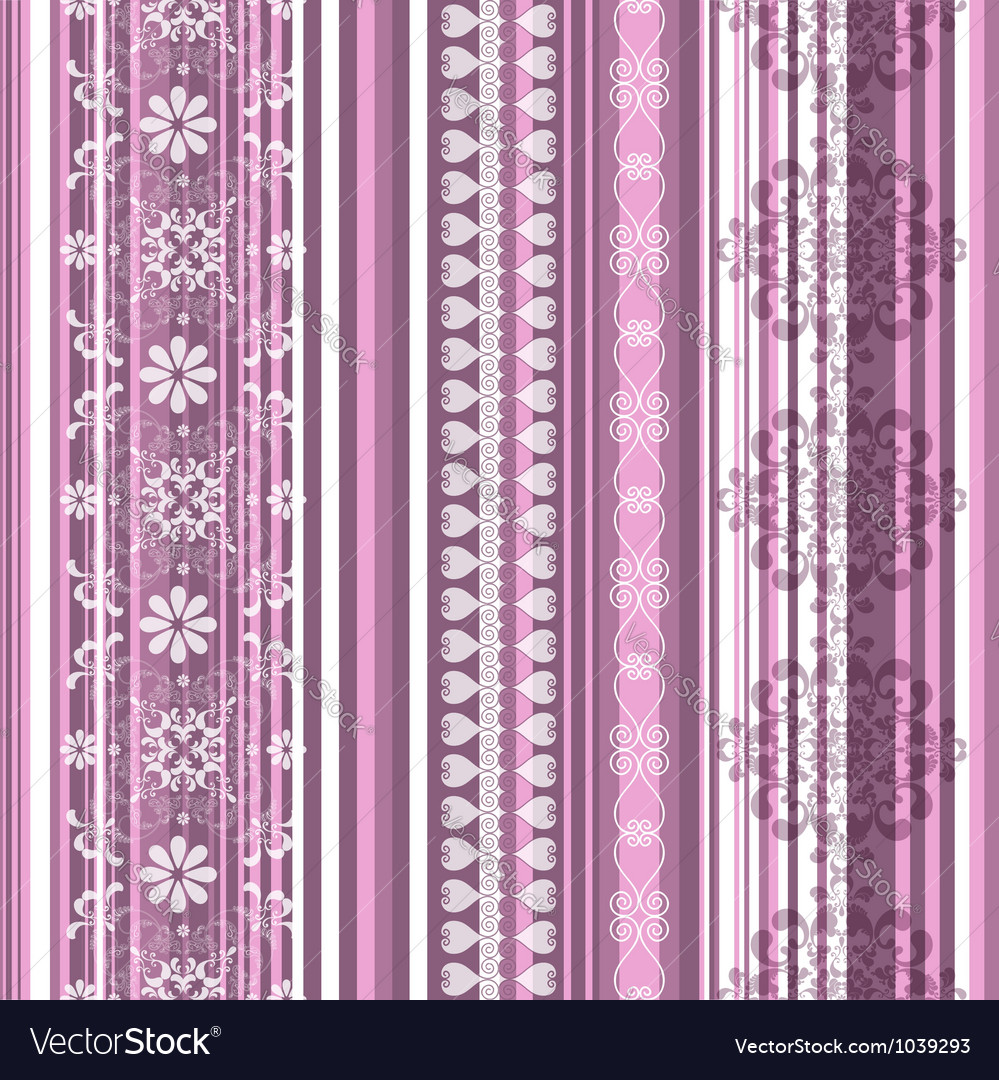 Pink & Purple Translucent Stripes
