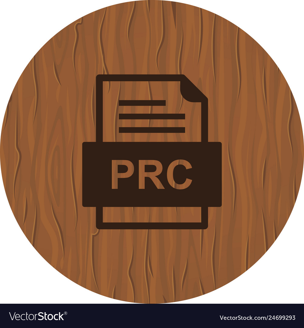 Prc file document icon