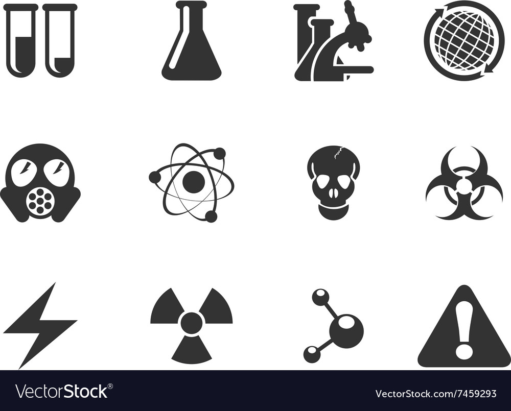 Science Symbols Royalty Free Vector Image VectorStock