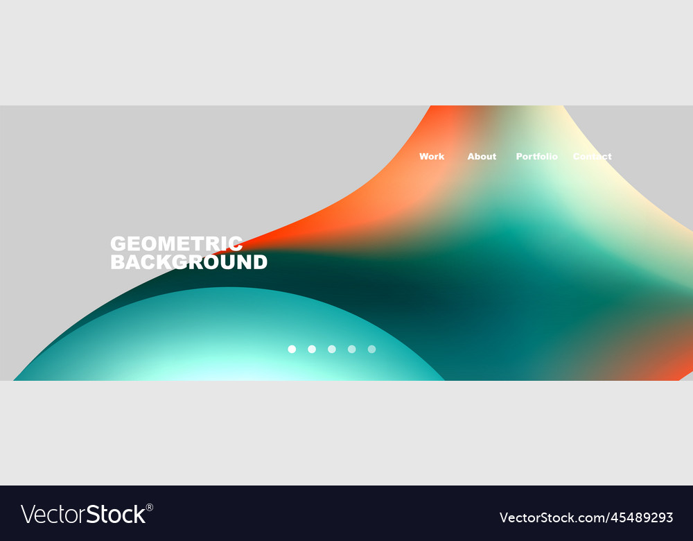 Trendy simple circle gradient abstract background Vector Image Trendy simple circle gradient abstract background