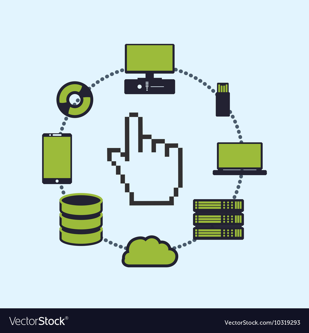 Web hosting cursor design