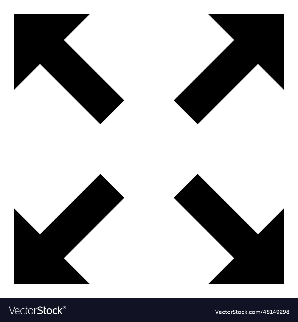 Full screen icon size button