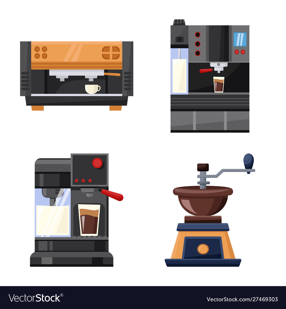 Isolated object maker and machine logo