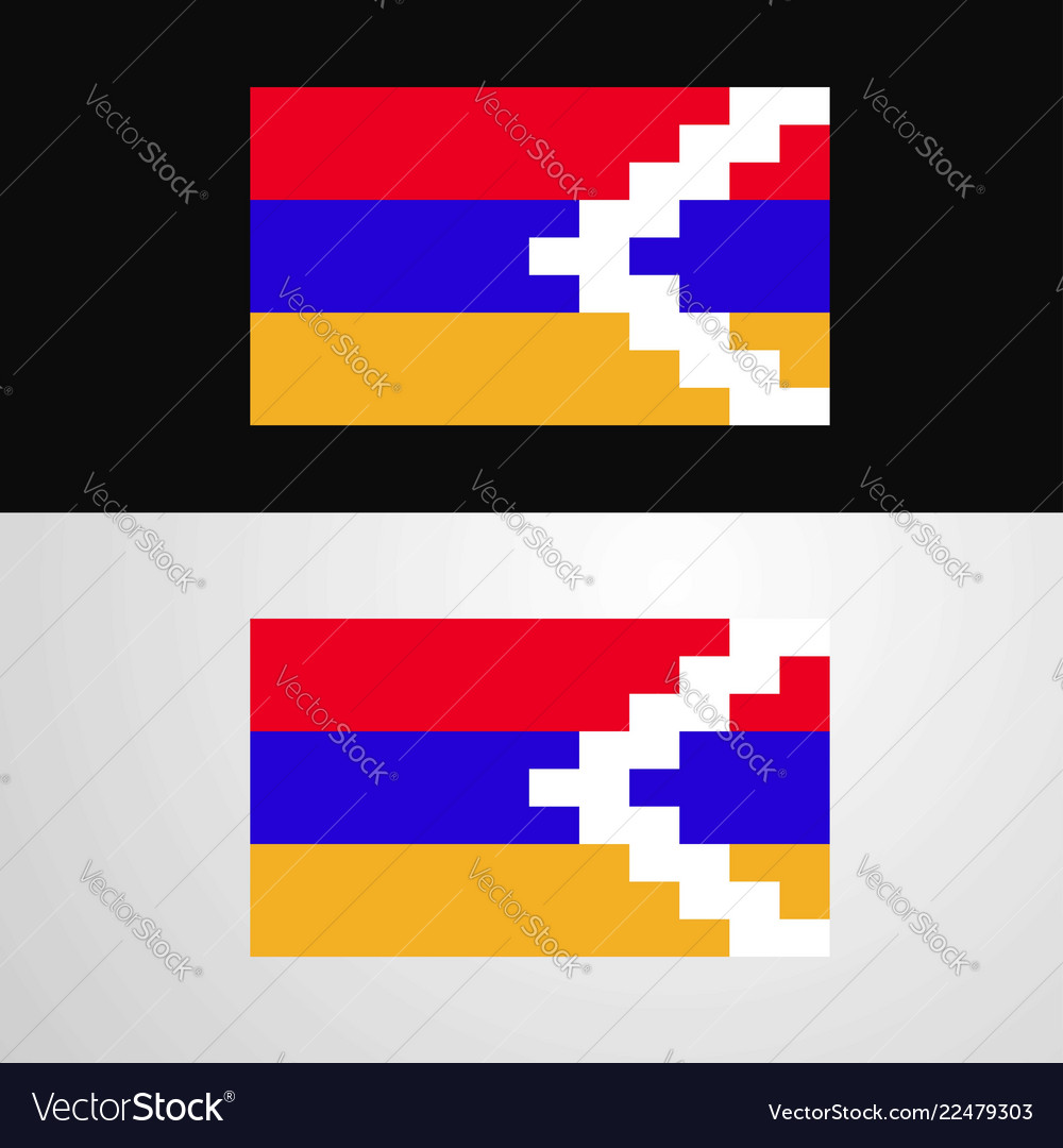 nagorno karabakh republic flag