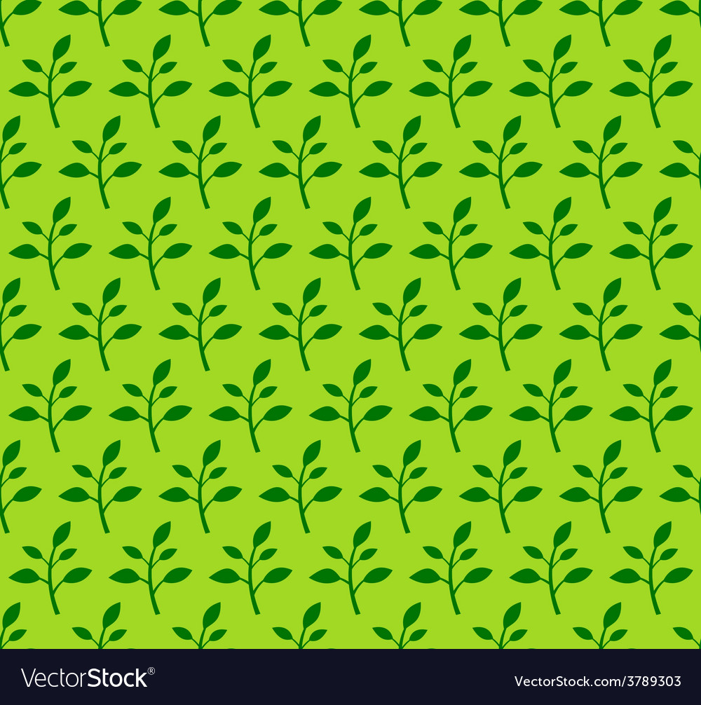 Spring sprout seamless pattern