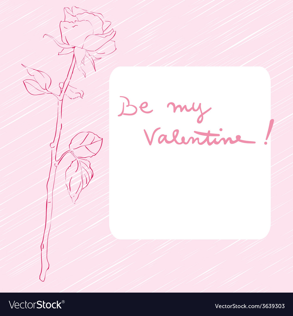 Valentine rose