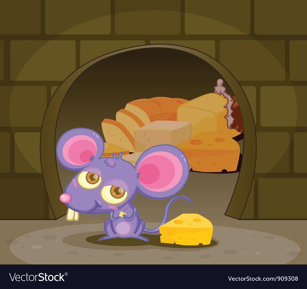 Funny mouse Royalty Free Vector Image - VectorStock