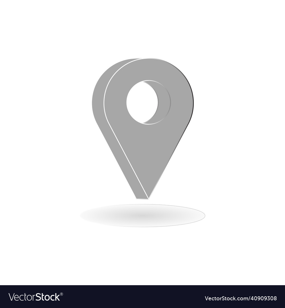Pointer icon in trendy flat style stock vector image Pointer icon in trendy flat style stock