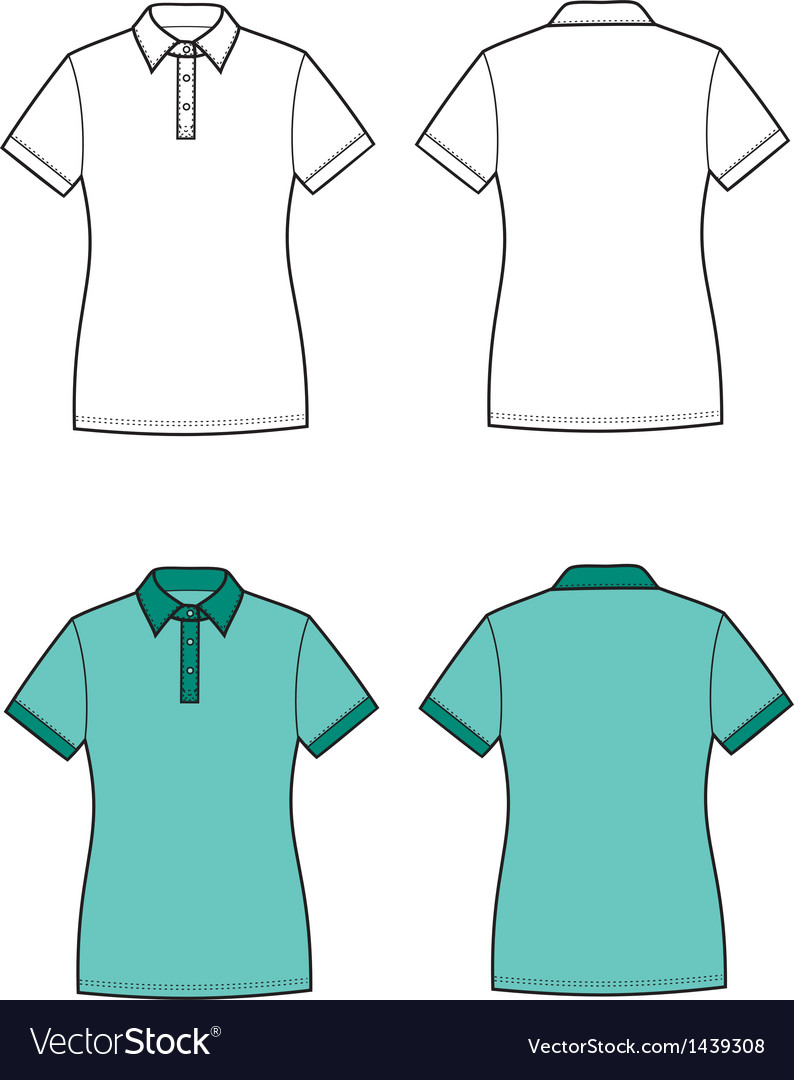 Download Polo t-shirt Royalty Free Vector Image - VectorStock