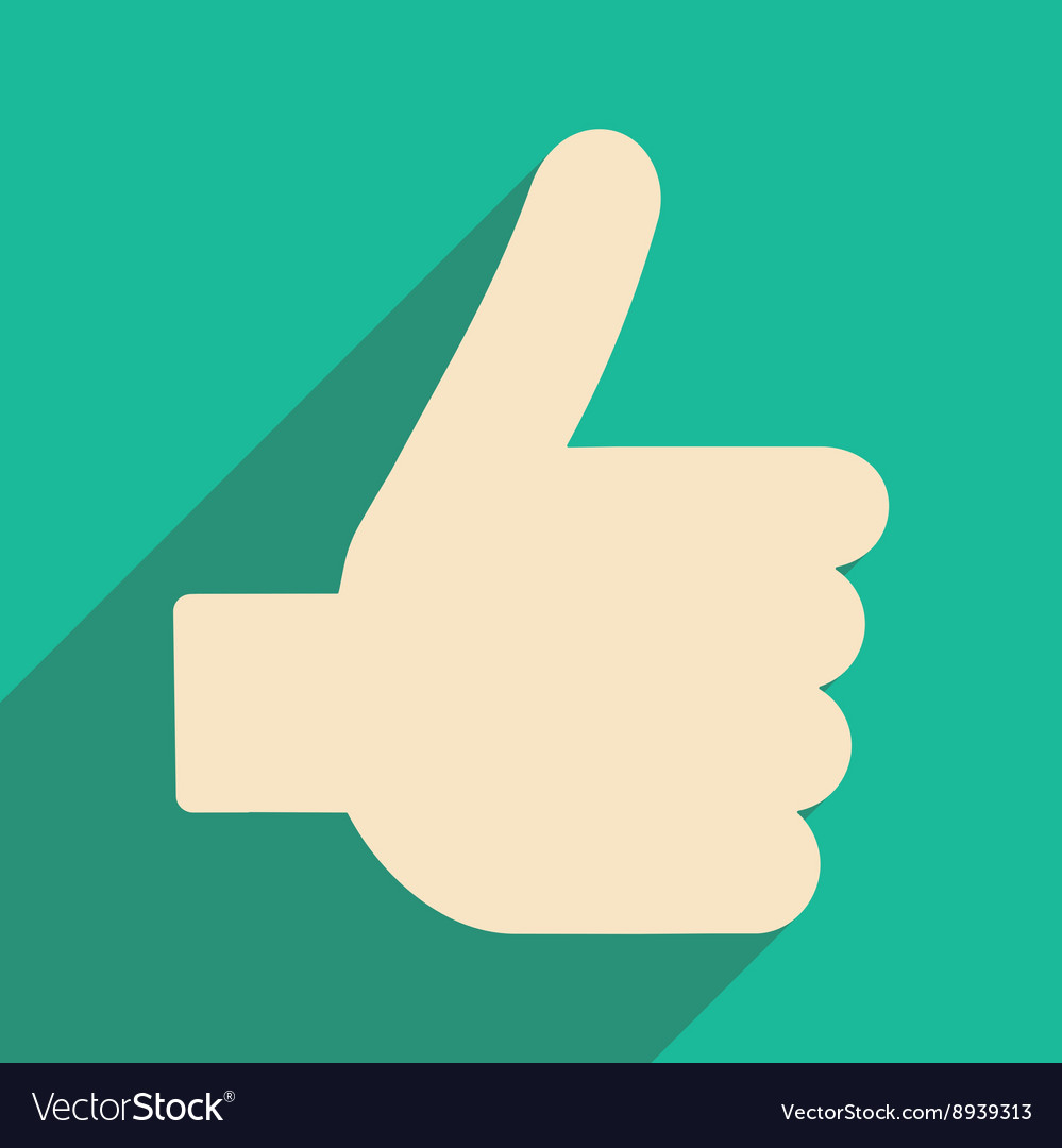 Flat with shadow icon and mobile application good
