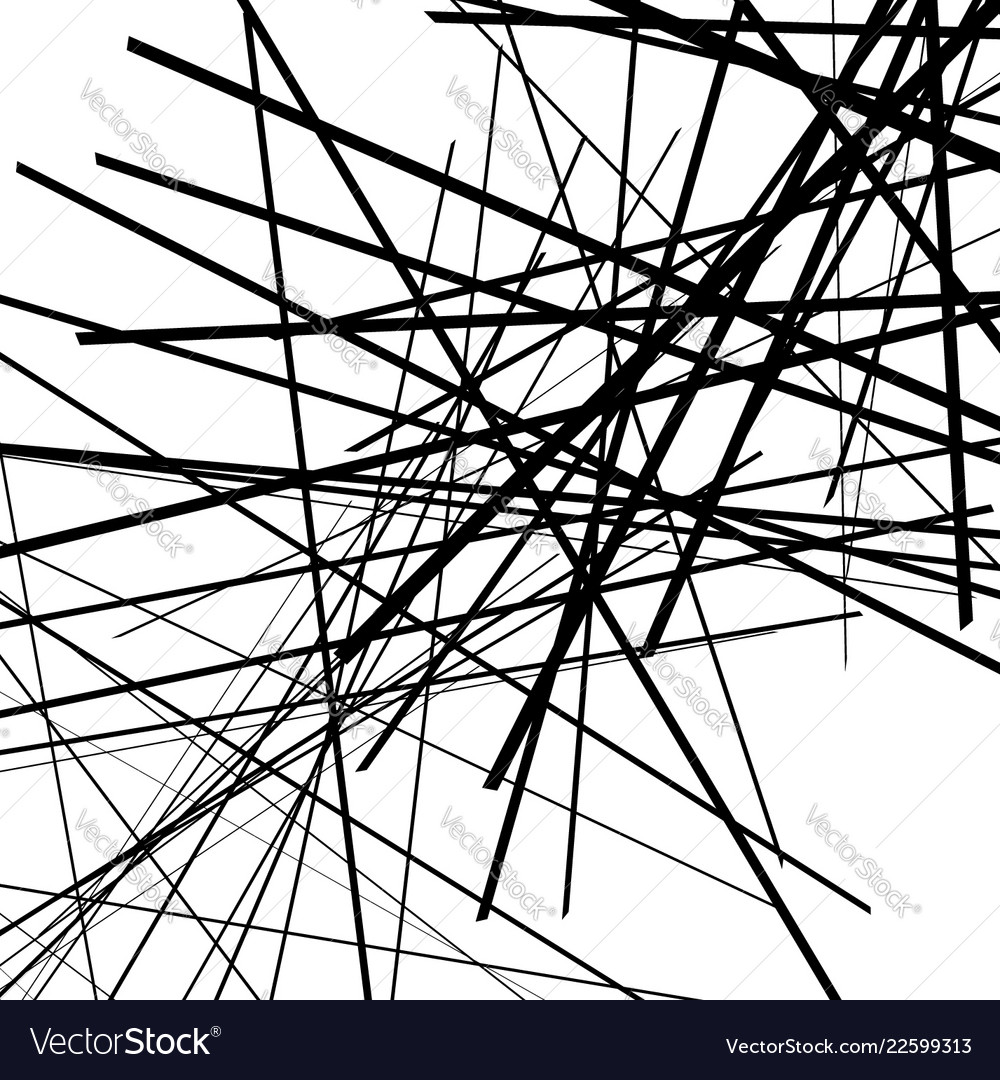 Intersecting Lines - Chaotic Texture
