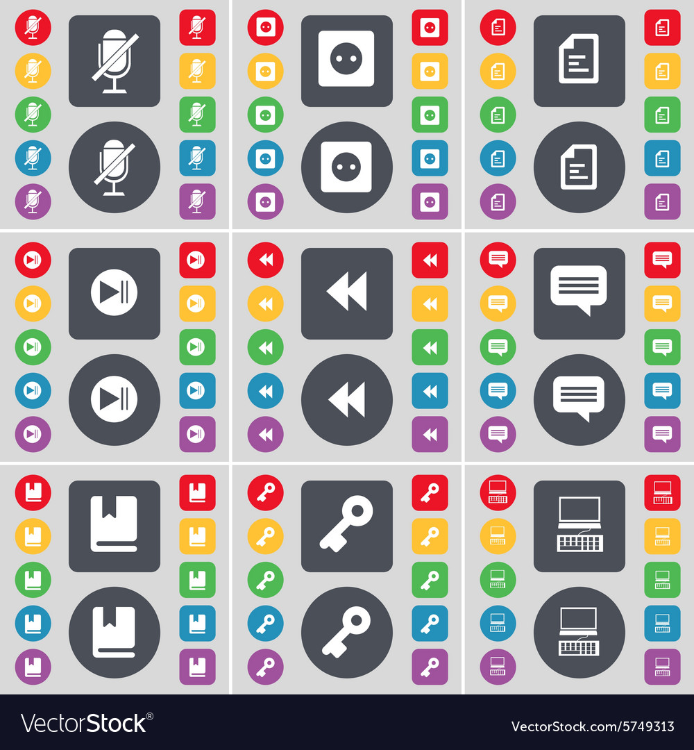 Microphone socket text file media skip rewind chat
