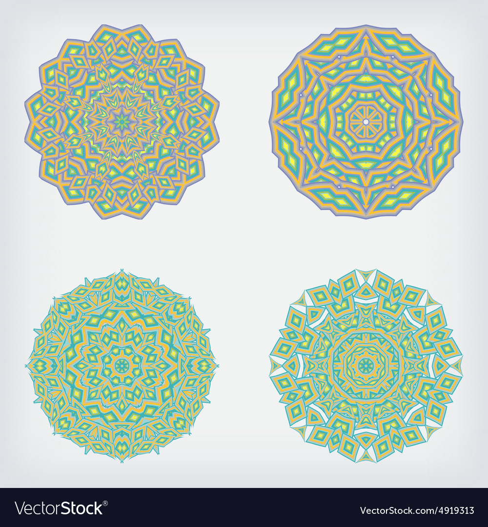 Set decorative pattern