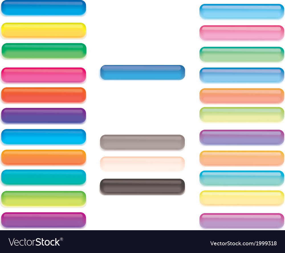 Button for design interface site and application