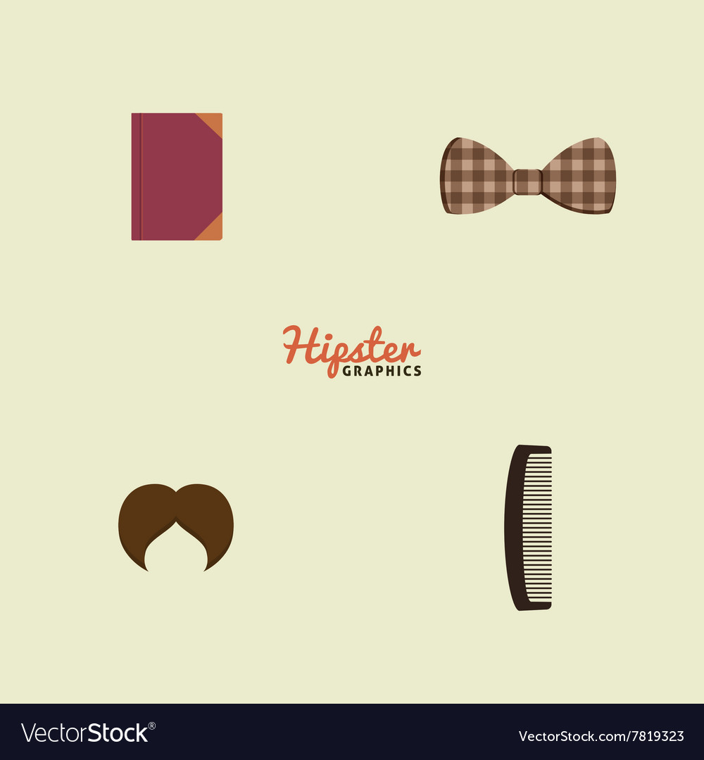 Abstract hipster objects