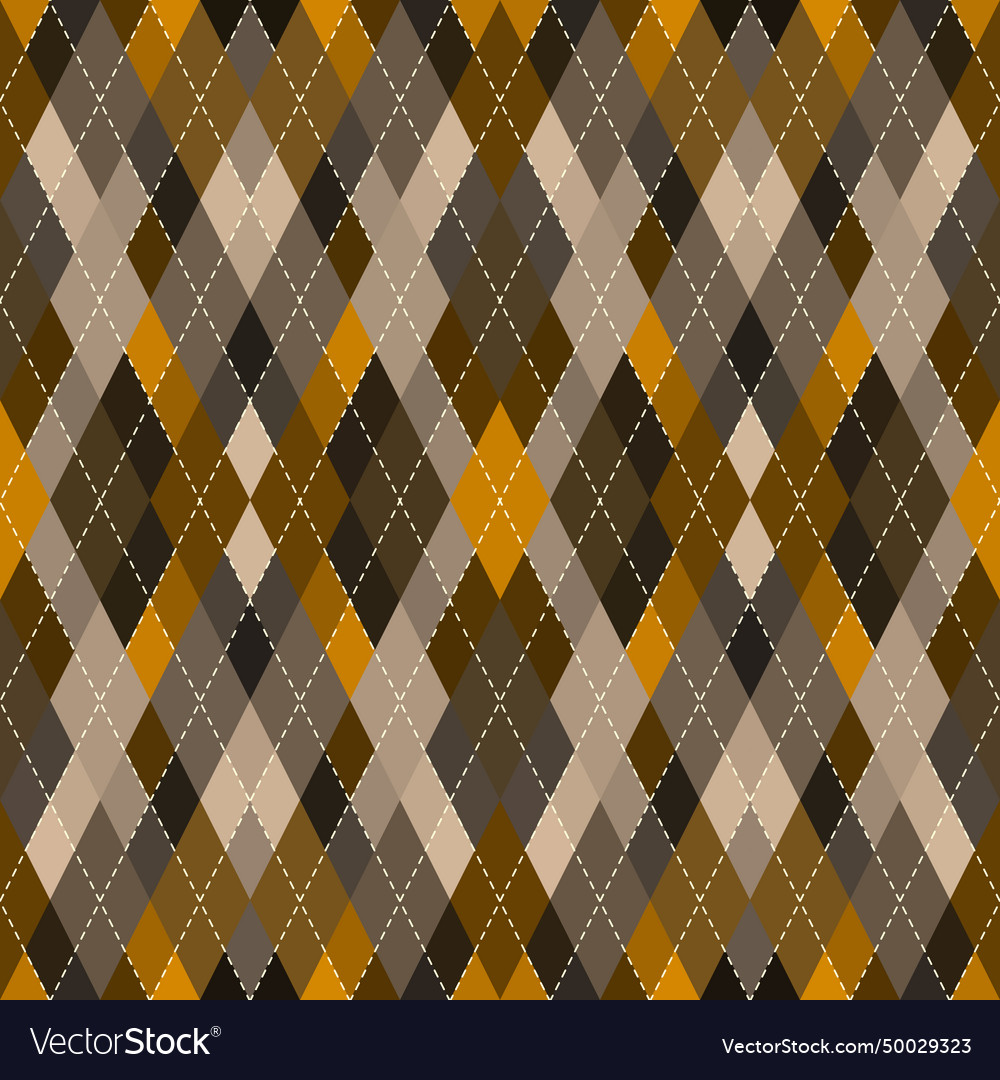 Argyle seamless pattern background vector image Argyle seamless pattern background