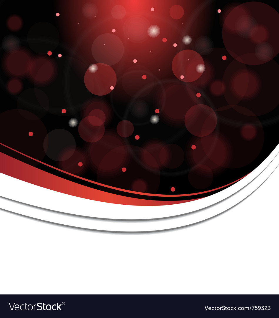 Red Abstract Transparent Circles Background