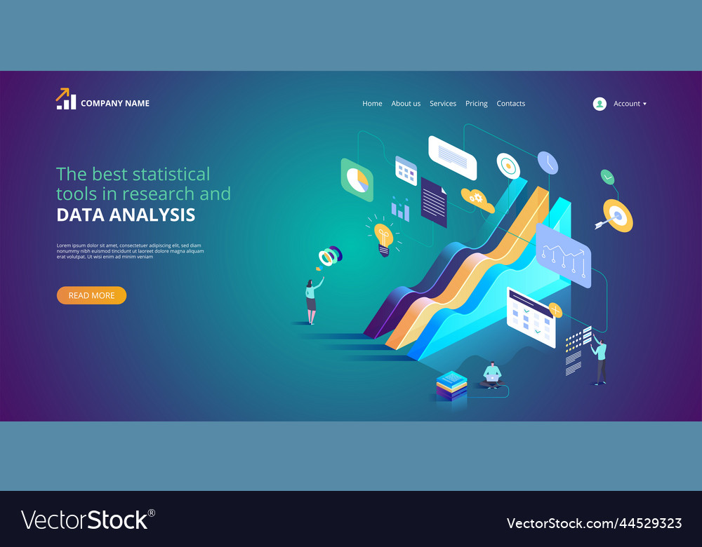 Statistical tools in research and data analysis Vector Image Statistical tools in research and data analysis