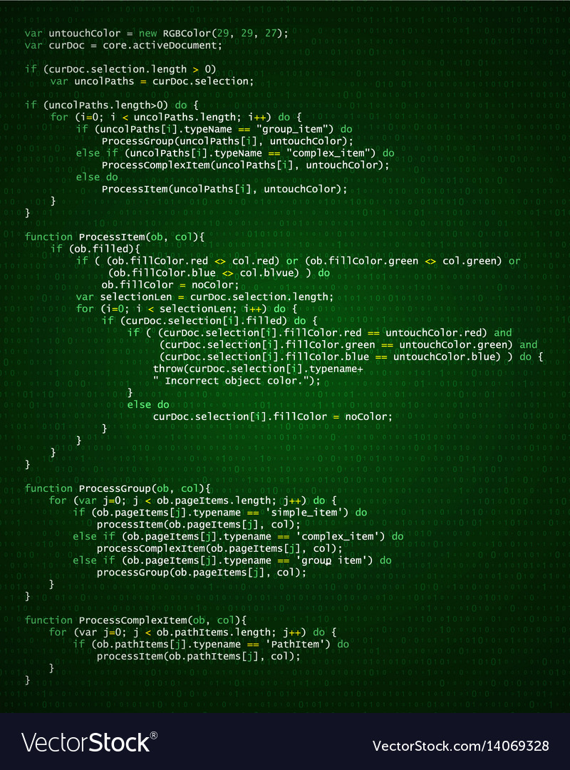Abstrakter Hintergrund mit Programmcode