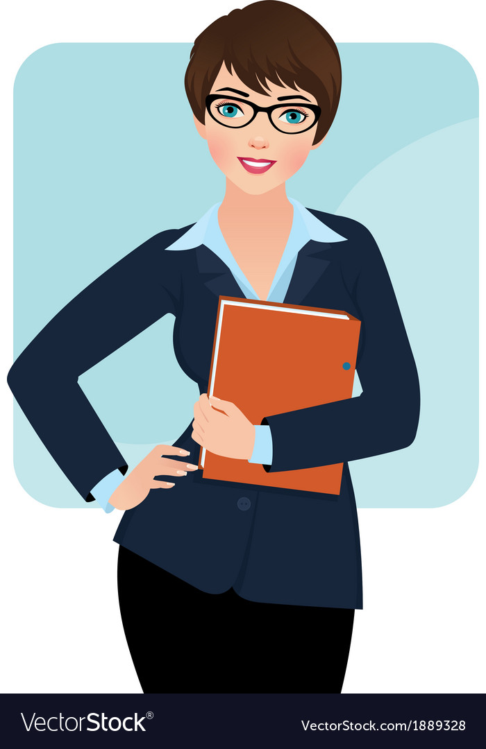 Businesswoman Royalty Free Vector Image - VectorStock