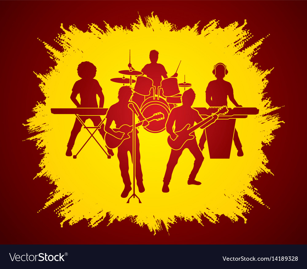 Music bands graphic