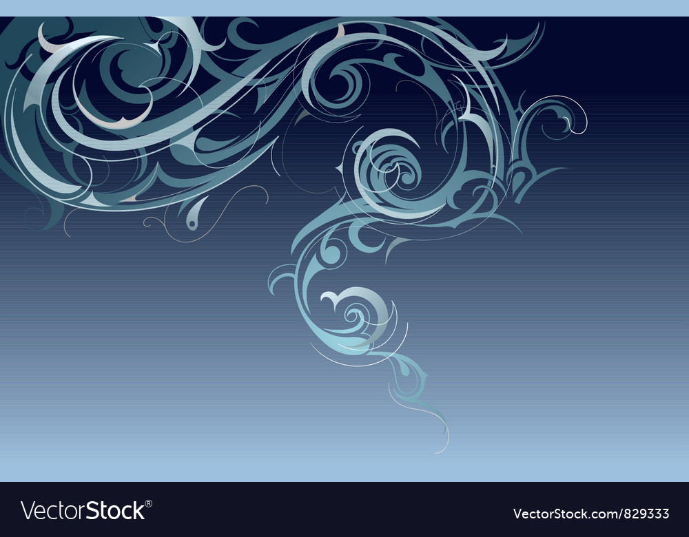 Abstract Swirl Pattern