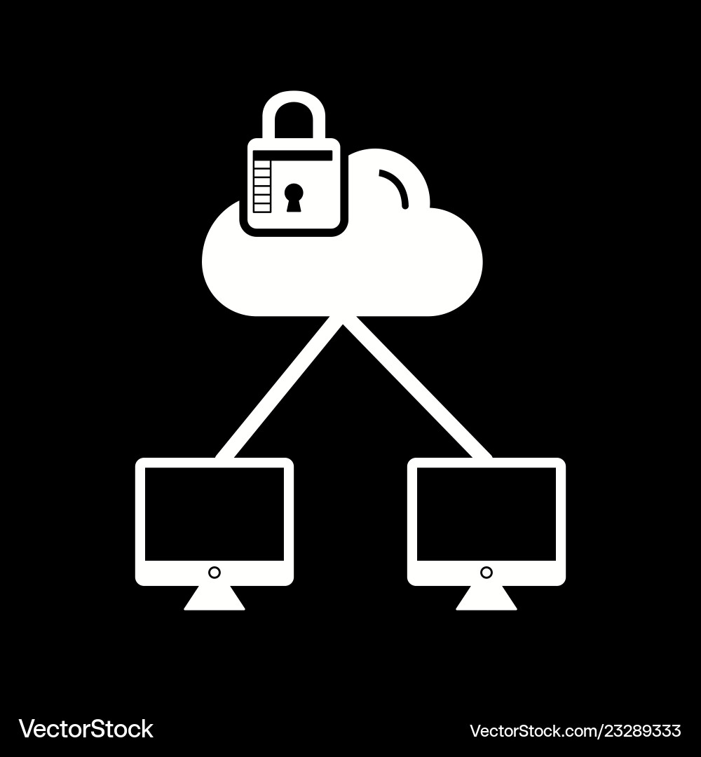 Cloud icon Royalty Free Vector Image - VectorStock