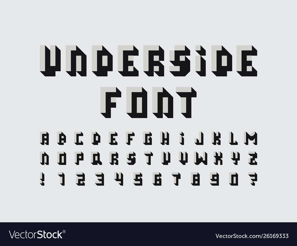 Elegant Alphabet Typography