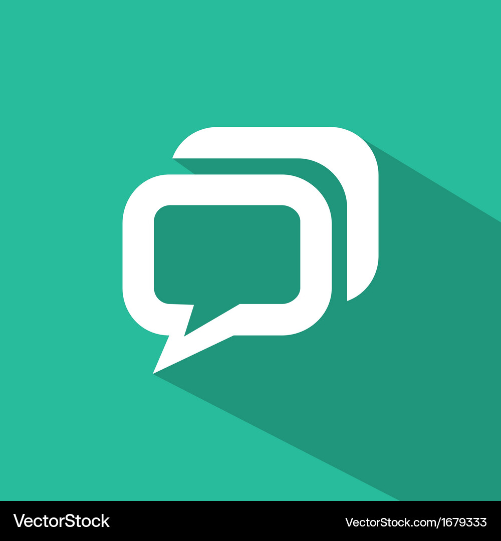 Flat icon Royalty Free Vector Image - VectorStock