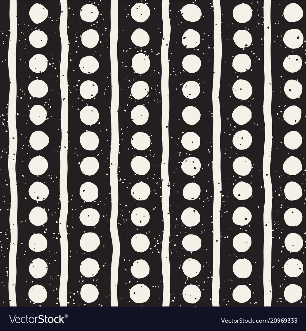 Hand drawn lines seamless grungy pattern abstract vector image Hand drawn lines seamless grungy pattern abstract