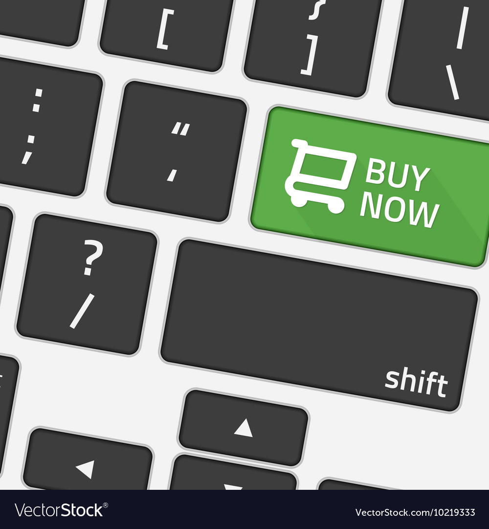 Keyboard with shopping button