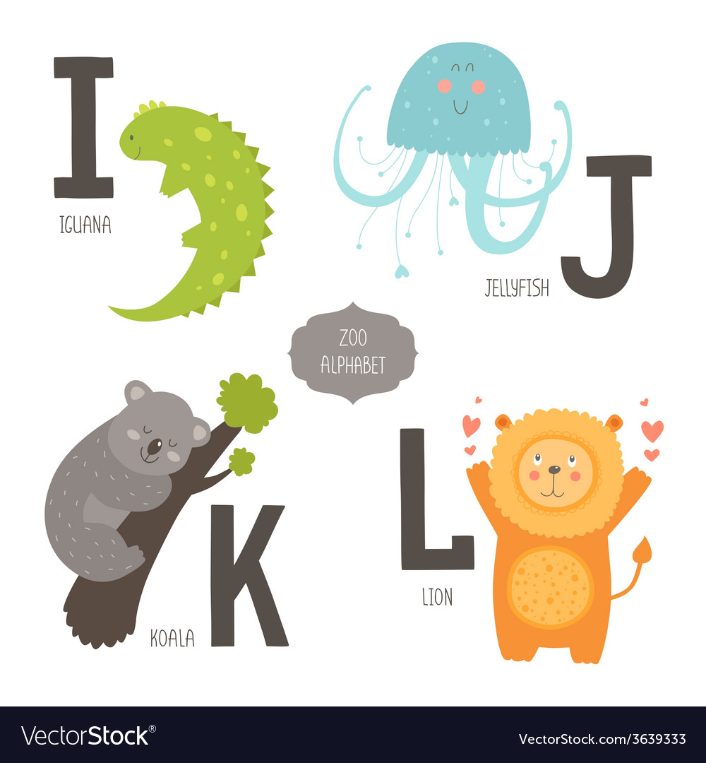 Zoo Animal Alphabet Set