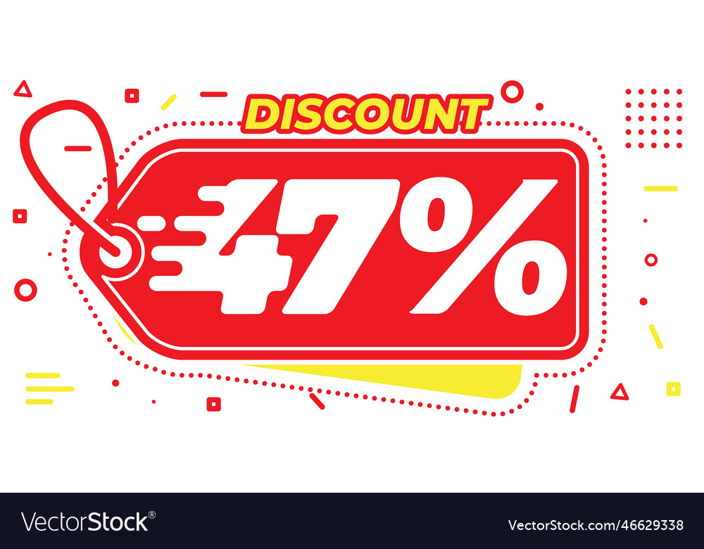 47 off sale banner flash big super promotion